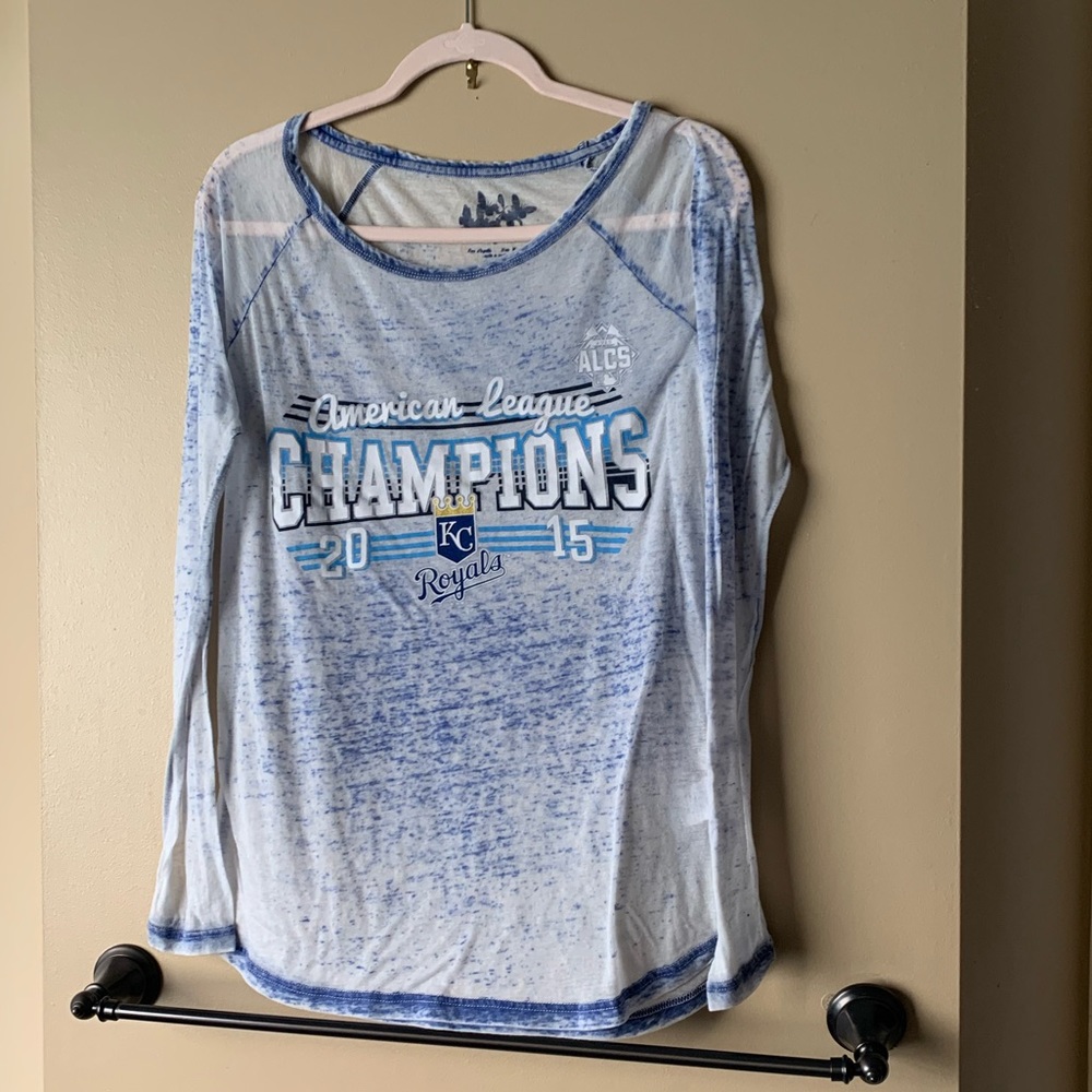 Kansas City Royals 2015 American league championship ladies T-shirt